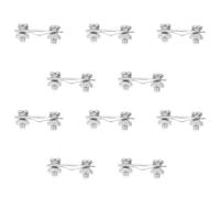 DEARMAMY Set 20 Pezzi Fibbie a Vite in Ferro per Parafanghi Bici, Clip Fissa Resistente, Accessori Leggeri per Mountain Bike, Facili da Installare e Trasportare, per Ciclismo su Strada