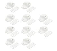 DEARMAMY Set da 10 Sfere per Serratura Porta Fermo per Porte in Plastica Resistente Accessori per Mobili come Armadi e Librerie Compatibile Porte in Legno e Zanzariera