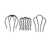 DEARMAMY Set Da 3 Pettini Laterali Per Chioma a Forma Di u in Ferro, Forcine e Fermagli Leggeri Per Donna, Dispositivi Per Acconciature Facili e Compatti Da Trasportare