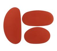 DEARMAMY Set da 3 Strumenti Ausiliari in Silicone per Artisti dell’Argilla Rossa, Accessori per Scultura Ceramica Fai da Te, per Uso Domestico e Didattico