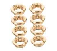 DEARMAMY Set da 8 Dadi a Testa Tonda per Meccanismi di Orologi al Quarzo Kit di Riparazione per Movimenti al Quarzo Design Svasato per Riduzione Rumore Compatibili per Orologi Fai da Te