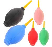 DEARMAMY Soffiatore D'aria per Colla Ciglia Finte Set da 5 Pezzi Essiccatore per Extension Ciglia Strumento per Soffiaggio Polvere e Asciugatura Colla Accessori per Trucco Colore Casuale