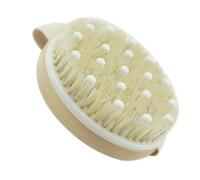 DEARMAMY Spazzola Asciutta Spazzola Bagno in Gel Silice Strumento Per Esfoliare La Rimuove Cellule Morte Migliora Elasticità e Morbidezza