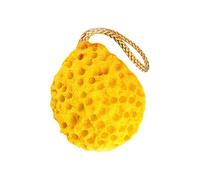 DEARMAMY Spazzola Da Bagno In Cotone Palla Da Doccia A Nido D'Ape Palla Esfoliante Palla Da Massaggio Per Il Corpo Palla Da Bagno Gialla Colore Casuale