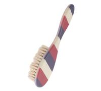 DEARMAMY Spazzola Per Barba Uomo Setole Di Crine Di Cavallo Strumento Per Modellare e Pulire La Barba Design Multifunzionale Per Pettinare Capelli e Capelluto Leggera e Portatile