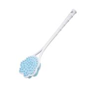 DEARMAMY Spazzola Per Doccia Per Corpo Scrubber Per Schiena Manico Lungo Prodotti Per Bagno Esfolianti Texture Confortevole Per Migliora La Circolazione Sanguigna Lava e Asciuga Facilmente