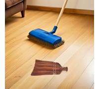 DEARMAMY Spazzola per Scopa da Esterno in Fibre Naturali di Palma Testa Ricambio Scopa Dura per Patio e Cortile Accessorio Pulizia Ecologico Compatibile con Manici Standard