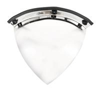 DEARMAMY Specchio Convesso da Parete per Sicurezza Ampio Angolo di Visione Specchio Angolare in Acrilico per Garage Supermercato e Uffici Installazione Facile Riflesso Chiaro e Brillante