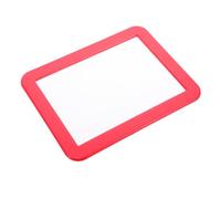 DEARMAMY Specchio Plastica Rettangolare in Magnetico Rosso Vetro da Trucco | Armadi Metallici e Superfici Ferrose, Viaggio e Attività All’aperto, Riflessione Ampia e Chiara