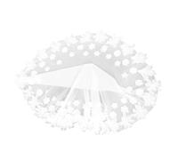 DEARMAMY Sposa Bianco Dettagli Ricamati Floreali Accessorio Per Sposa Adatto Per Valorizzare Tuo Look Delle Nozze