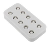 DEARMAMY Strumento per Apicoltura in Silicone per Innesto di Regine Kit Completo, Supporto per Telaini e Accessori per Produzione di Tazze di Cera