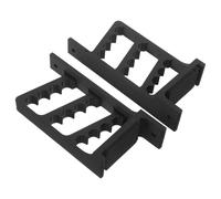 DEARMAMY Supporto da Parete per Tiro L'Arco, Organizer Compatto per Frecce in Coppia, Staffe Facili da Montare per Casa e Sport Interni