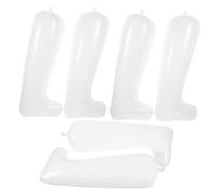 DEARMAMY Supporto Gonfiabile Per Stivali - 3 Paia Per Stivali Supporto Per Scarpe in Pvc Con Valvola Di Non Ritorno Facile Da Gonfiare E Lavare