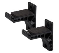 DEARMAMY Supporto per Archi Ricurvi da Parete in ABS Adesivo Rinforzato, Staffa Leggera per Accessori Tiro, Set da 2 Pezzi per Riporre in Modo Stabile e Sicuro