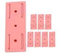 DEARMAMY Supporto per Presa Adesivo da Parete 8 Pezzi Organizer per Multipresa Autoadesivo Multifunzione senza Fori Supporto per Spina Salvaspazio per Scrivania e Router