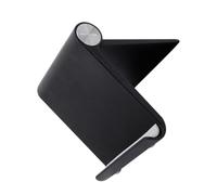 DEARMAMY Supporto Pieghevole da Tavolo per Smartphone in Abs, Angolo 0-100° | Base Antiscivolo, Supporto Stabile per Lettura in Ufficio e Ricette, per Smartphone e Lettori Elettronici