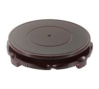 DEARMAMY Supporto Portavasi Girevole in Legno 18 Cm, Base per Vaso di Fiori Robusta e Stabile, Piedistallo Espositivo per Fioriera da Interno e Giardino, Complemento D’arredo per Soggiorno