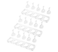 DEARMAMY Supporto Singola Unghie per Acrilico a in Esercitazioni Non e Magnetico, Resistente alle Crepe, Base 3 della Principianti e Professionisti Manicure