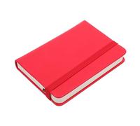 DEARMAMY Taccuino Tascabile Rosso per Scuola e Lavoro Notebook Portatile in Carta Agenda Pratica per Appunti e Pianificazione Quotidiana Design Sottile e Leggero per Viaggi e Uso