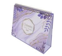 DEARMAMY Tavolo con Design User Friendly Pianificatore Mensile con Layout Inglese Planner per Casa Scuola e Ufficio come Struttura Duratura e per Note
