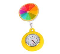 DEARMAMY tavolo dell'infermiere orologio da infermiera portatile clip per orologio di seconda mano orologio a clip Accessori orologio da infermiere telescopico orologio sospeso Colorful