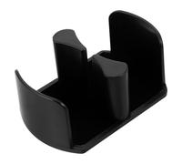DEARMAMY Tazza per Manutenzione e a Conservazione Professionale Domestica Avvolgitore in Plastica Nera Forma Montagna, Supporto Preciso Carica Riduzione Attrito Orologi