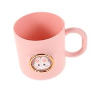 DEARMAMY Tazzina Per Collutorio Per La Pulizia Orale Porta Della Tazza Di Spazzolino Graziose Tazze Per Spazzolini Da Denti Tazza Per Spazzolino Da Denti Per Rosa Plastica