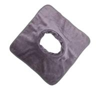 DEARMAMY Tela per massaggio per il bagno buco trapuntato tessuto corpo comodo fornitura di massaggi copriforo del letto del salone tappetini da massaggio fibra superfine Grigio scuro