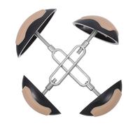 DEARMAMY Tendiscarpe Regolabile in Plastica Nera per Tacchi Alti e Stivali Accessorio Professionale per Scarpe Femminili Allargascarpe Compatto per Viaggi e Uso Quotidiano