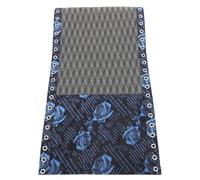 DEARMAMY Tessuto di Ricambio per Sedia da Esterno Blu Motivo Floreale, Resistente e Leggero, per Sostituzione Telo Sedia da Spiaggia e Camping, Accessorio per Sedie Pieghevoli e Sdraio