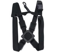 DEARMAMY Tracolla Regolabile per Sassofono Gancio Anticaduta Nero in Cotone e Plastica Clip Rapido Antiscivolo per Musicisti e Professionisti