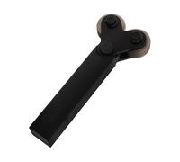 DEARMAMY Utensile Zigrinatore per Tornio in Acciaio Doppia Ruota Rotella Godronatura Duratura e Ergonomica Strumento Conveniente per Lavorazione Metalli