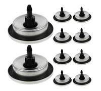 DEARMAMY Valvole per Ugelli Spray 10 Pezzi in Acciaio Inox per Bomboletta Spray, Ugelli Invertiti Antiriflusso per Stampanti 3d e Vernici, Ricambi Resistenti ad Alte Temperature per Uso