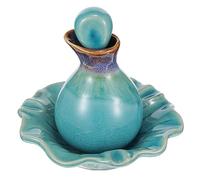 DEARMAMY Vassoio Per Bottiglia Olio in Pratico Elegante Riutilizzabile Resistente Leggero Non Deformabile Bagno Toletta Familiari Amanti