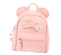 DEARMAMY Zaino Elegante Donna Fiocco Borsa Tracolla Casual Mini Zainetto da Viaggio per Ragazze e Donne Realizzato Materiali di Buona Qualità e Duraturi