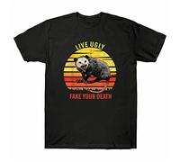 Death Before Dishonor T T-Shirt Camicia Uomo Slogan Graphic Print White Soft Cotton Top White Yellow Black Red Mens T-shirt 100% Cotton, Colore: 14, XL