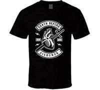 Death Before Dishonor T T-Shirt Camicia Uomo Slogan Graphic Print White Soft Cotton Top White Yellow Black Red Mens T-shirt 100% Cotton, Colore 12, XL