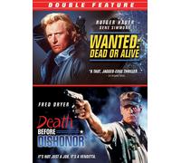 Death Before Dishonor/Wanted Dead or Alive (DVD) Rutger Hauer Gene Simmons