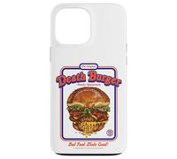Death Burger Sarcasm Retro Vintage Funny Adult Humor Custodia per iPhone 13 Pro Max