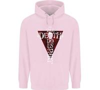 Death Do Us Part Felpa Uomo Gothic Skull Biker Cross