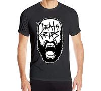 Death Grips Men Stretch Fitness Pantaloncini a Manica Corta Quick Drying T-shirt a Manica Corta Tee, Colore 11, XXL