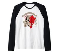 Death is Certain - Aesthetic Edgy Streetwear Maglia con Maniche Raglan