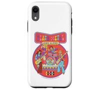 Death Metal Sing-Along Skeletons Retro Funny Adult Humor Custodia per iPhone XR