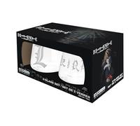 Merchandising Death Note: ABYStyle - Set 2 Bicchieri: "Kira & L Europe"