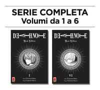 Death Note Black Edition 1/6 Ristampa - Serie Completa - Panini Comics Italiano