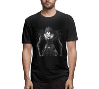 Death Note Men's T-Shirt Fashion Short Sleeve Black (XX-Large)