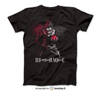 Death Note Ryuk Stampa Diretta T-Shirt Unisex Nero