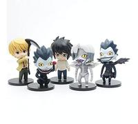 Death Note - Set di statuette Death Note Light Yagami/Misa Amane/Ryuk/Rem Figura Death Note Statue Model Collection Decoration