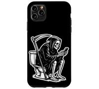Death On The Throne Doom Scrolling The Internet Custodia per iPhone 11 Pro Max