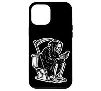 Death On The Throne Doom Scrolling The Internet Custodia per iPhone 12 Pro Max